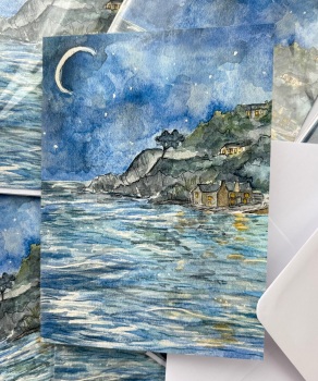 Starry,starry night Lee bay Card
