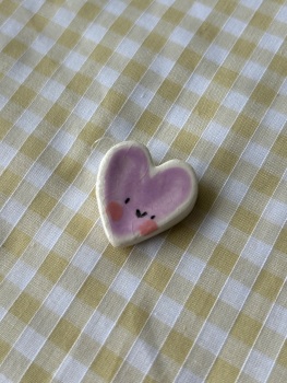 Purple heart magnet