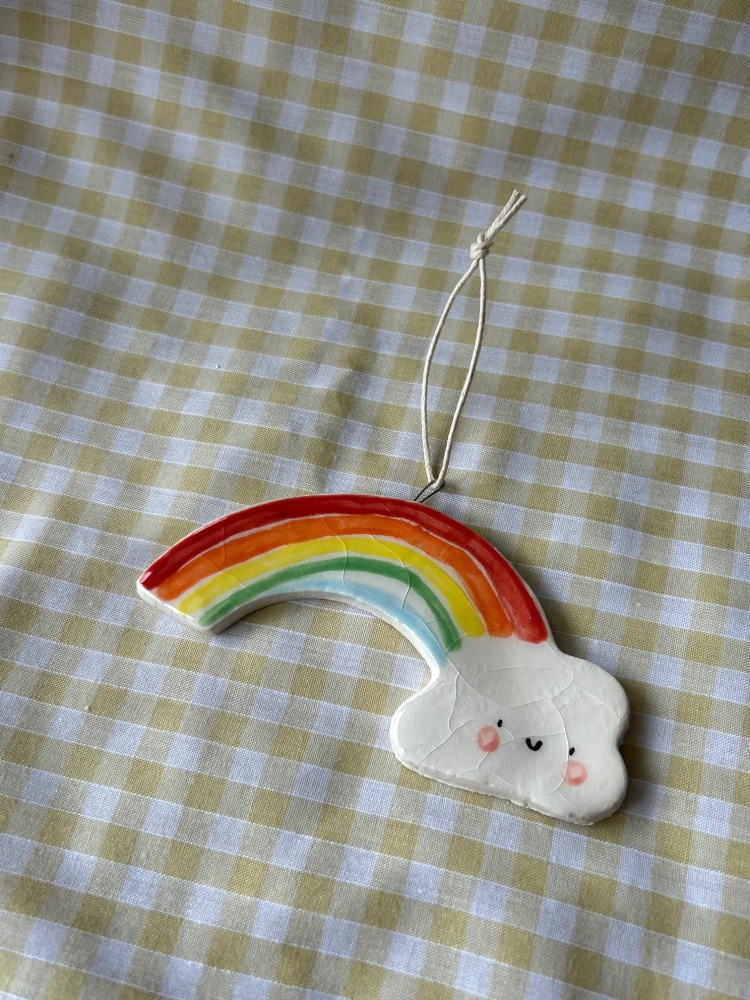 Cloud & Rainbow hanger