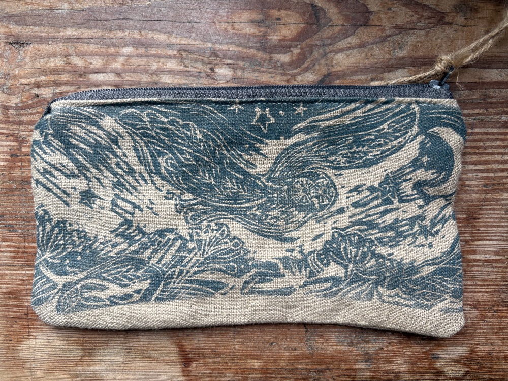 Night owl Zip pouch