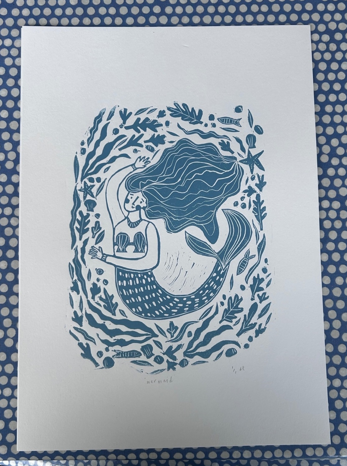 Mermaid ( light blue)