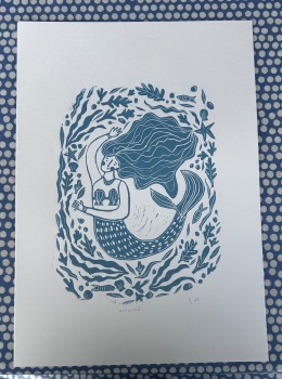 Mermaid ( light blue)