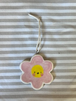 Flower hanger ( pink )