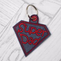 Super Dad Keyring