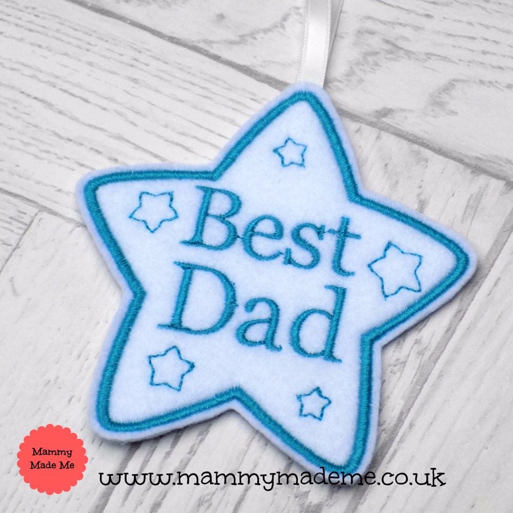 Best Dad Star Decoration