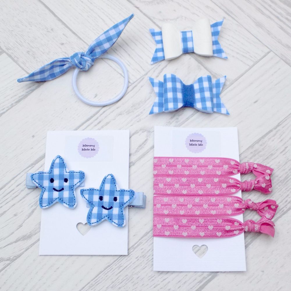 School Hair Bows and Clips