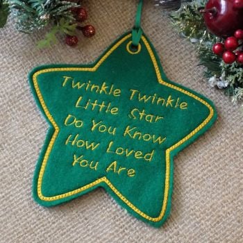 Twinkle Twinkle Star Christmas Decoration