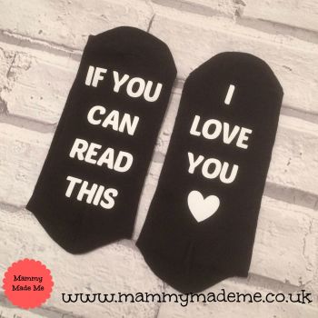 Personalised Hidden Message Socks