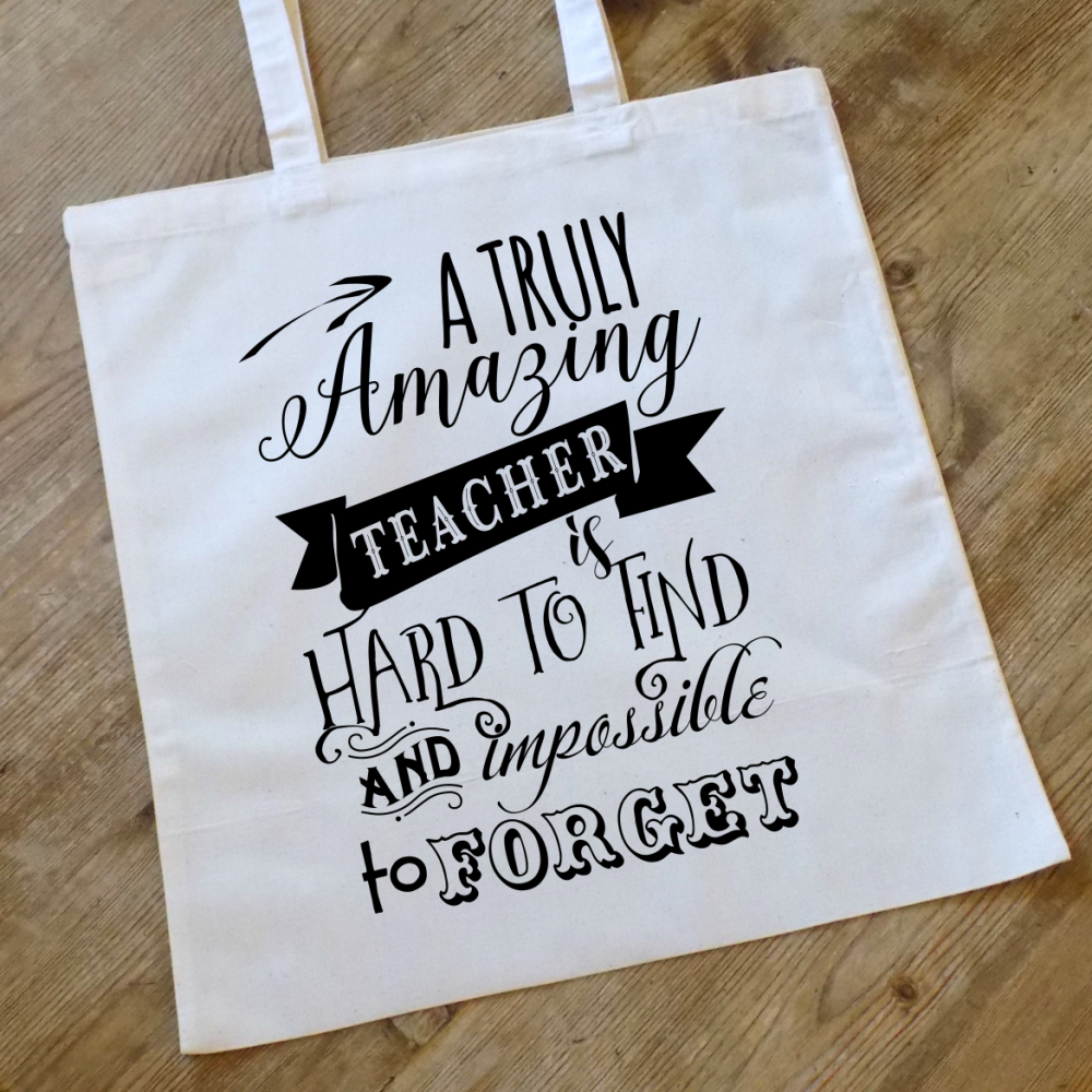 A Truly Amazing Teacher Tote Bag