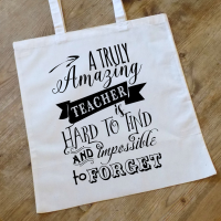 A Truly Amazing Teacher Personalised Tote Bag