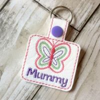 Butterfly Personalised Keyring