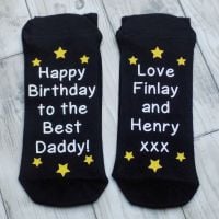Daddy / Grandad Birthday Socks