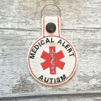 Autism Awareness Keyring