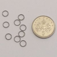 (JR 21)Stainless Steel Jump Rings - 5mm x 0.6mm (x200)