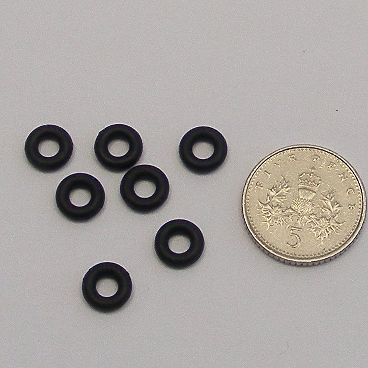 (OR 3) Rubber O Rings - 3mm (x 50)