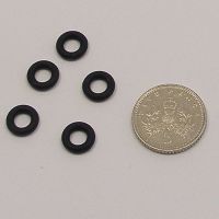 (OR 4) Rubber O Rings - 4mm (x50)