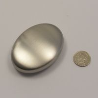 (SS 01) Stainless Steel Soap - Small Oval