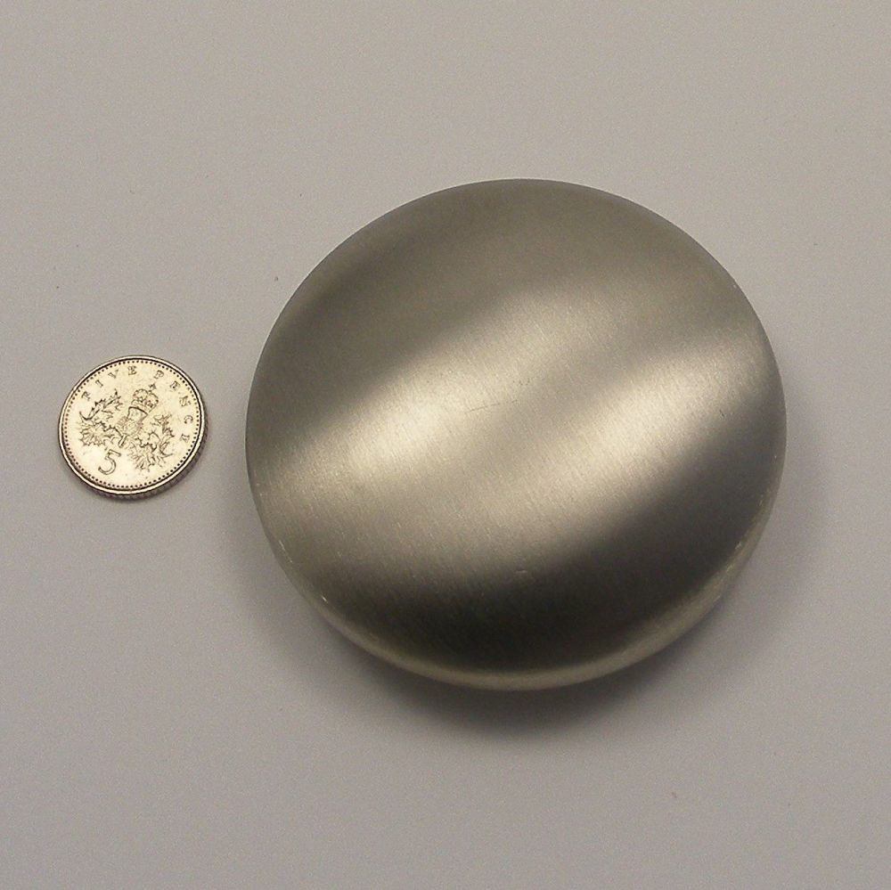 <!--003-->(SS 03) Stainless Steel Soap - Large Round