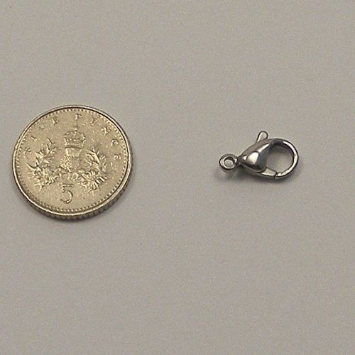 <!--002-->(LC 02) Lobster Clasps 12mm x 7mm