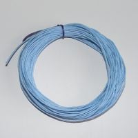 (WC 37) Light Blue Waxed Cotton Cord - 10 metres or 30 metres