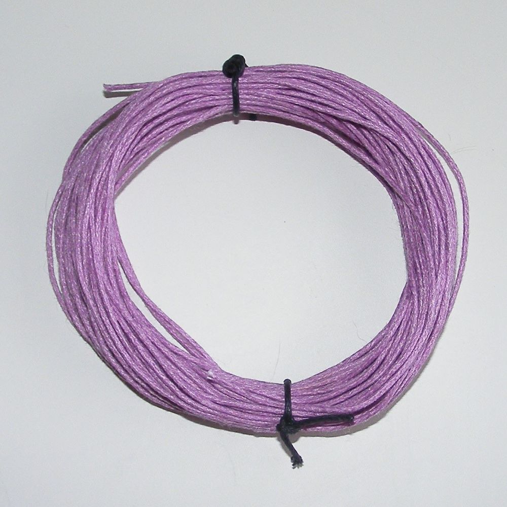 <!--021-->Lilac Waxed Cottn Cord - (Single Pack)
