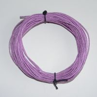 (WC 05) Lilac Waxed Cotton Cord  - 10 metres or 30 metres