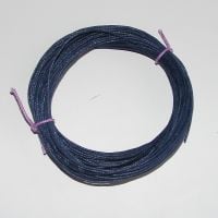 (WC 08) Navy Blue Waxed Cotton Cord - 10 metres or 30 metres