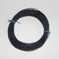 (WC 04) Black Waxed Cotton Cord - 10 metres or 30 metres