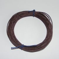 (WC 09) Brown Waxed Cotton Cord - 10 metres or 30 metres