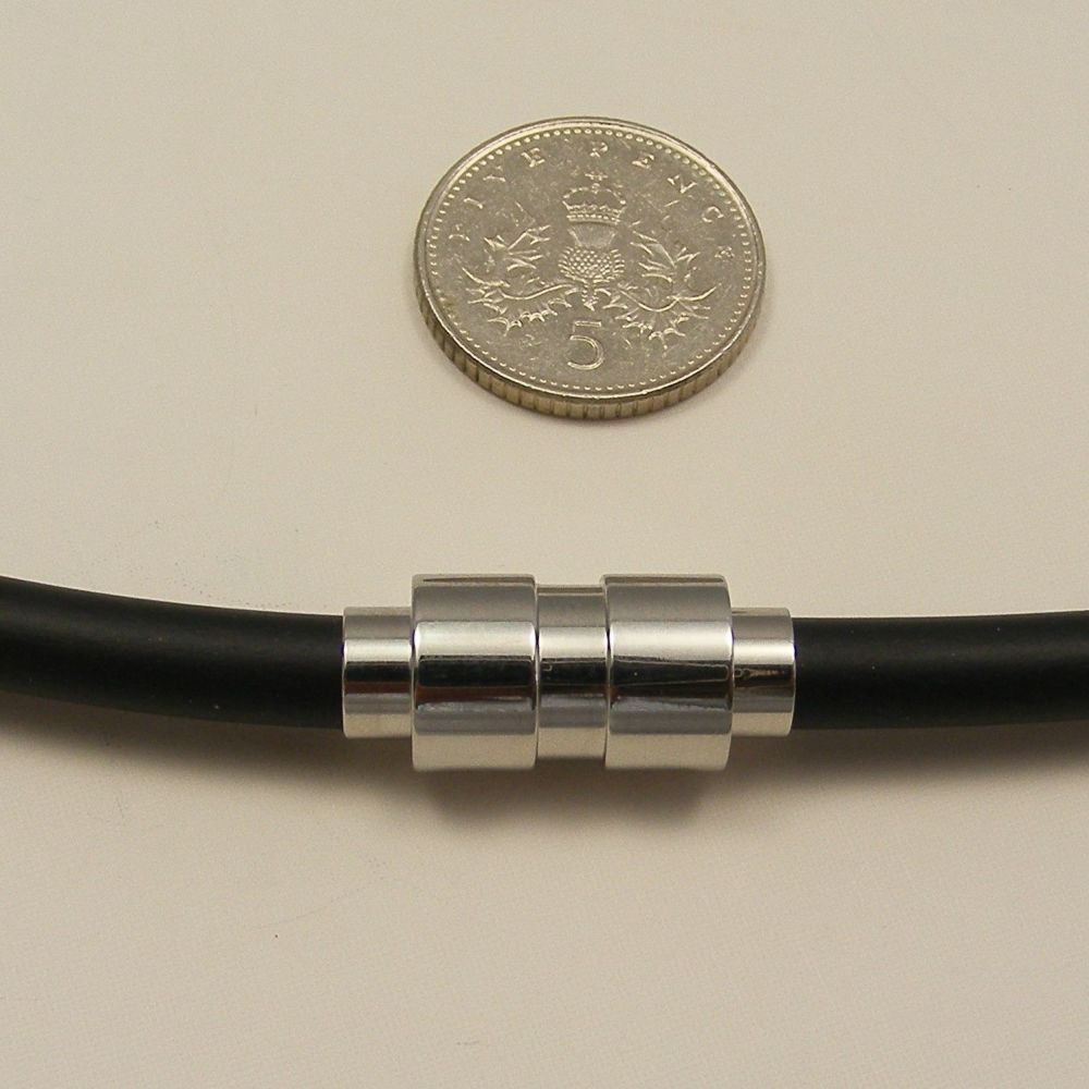 <!--515-->(M5-15) 5mm Magnetic Clasp - Polished Finish