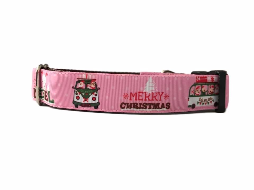 Christmas Camper - Medium Clip Collar