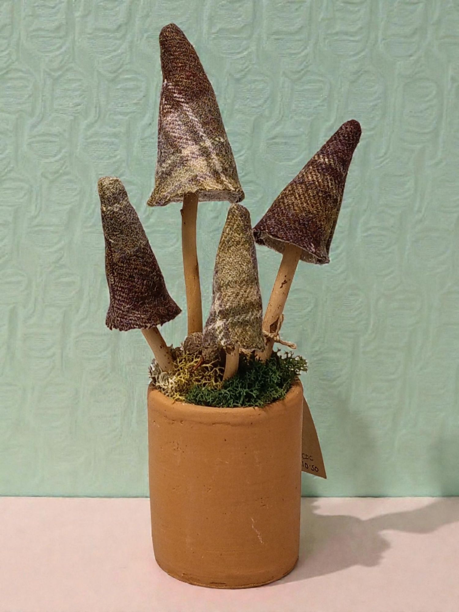 pot of toadstools cloth dolly crafts