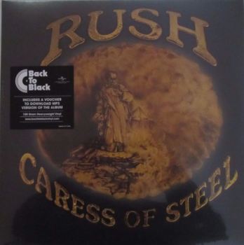 Rush   Caress Of Steel    2015 180 Gram HeavyWeight Vinyl Reissue + MP3 Download Voucher  
