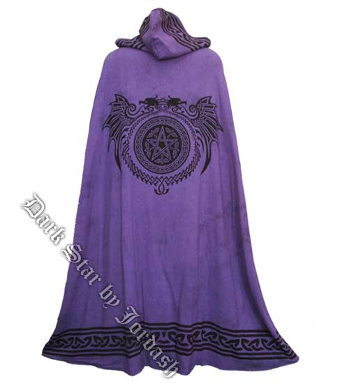 Dark Star by Jordash reversible cape DS/JK/4102 Purple