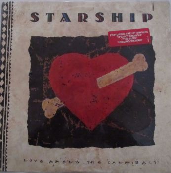 Starship   Love Among The Cannibals     1989  U.S.A. Vinyl LP   CAT No : 9693-1-r