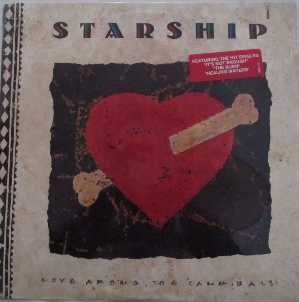 Starship   Love Among The Cannibals     1989  U.S.A. Vinyl LP   CAT No : 96