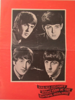 Beatles  The Beatles Blackpool Opera House Flyer ( Reproduction)