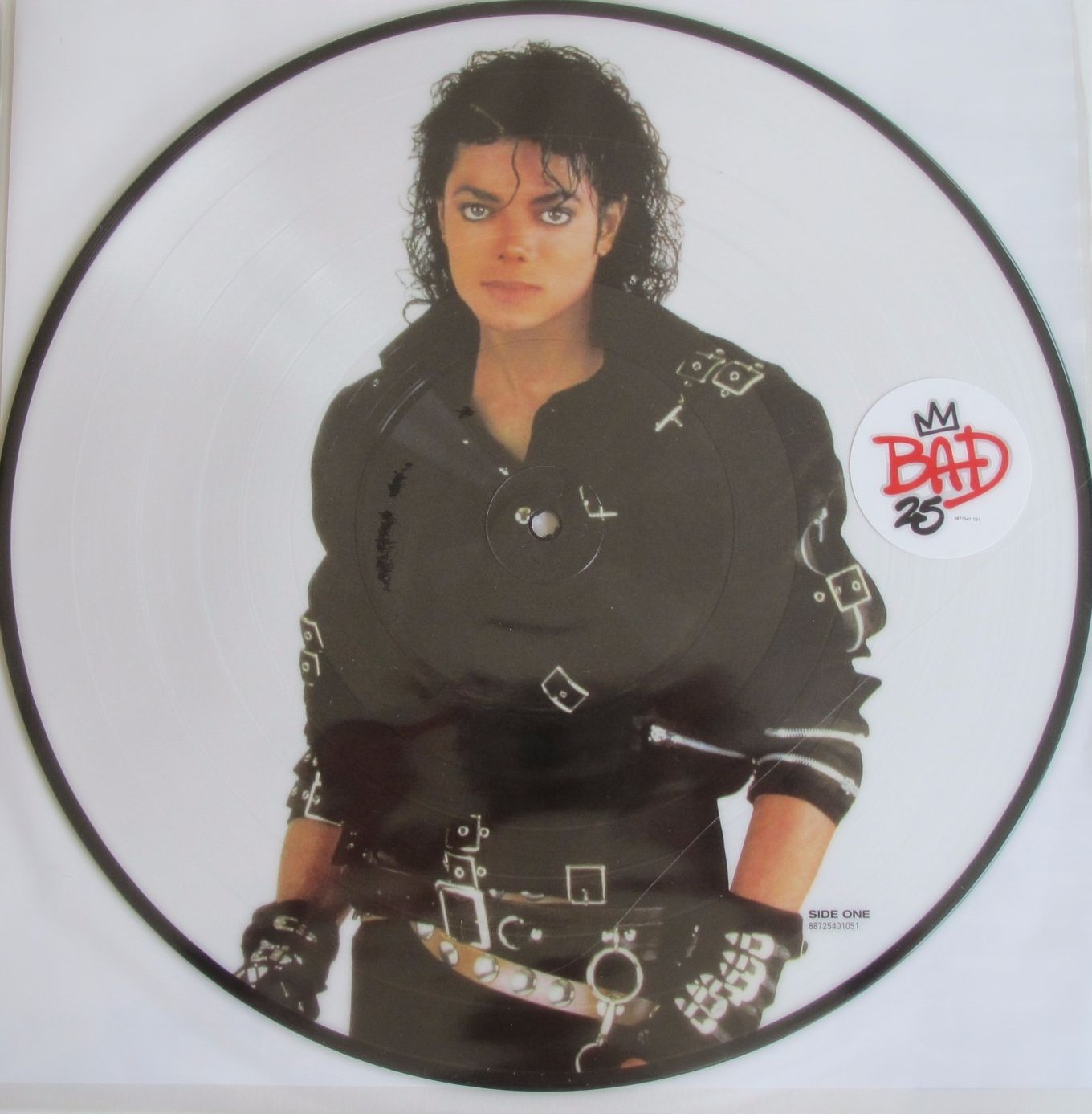 Michael Jackson Bad 25 Picture Disc Vinyl LP Record
