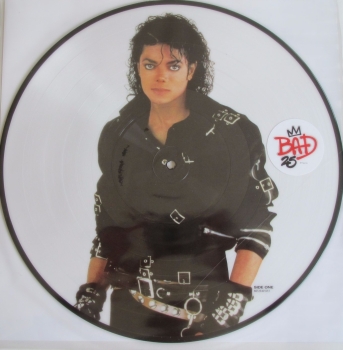 Michael Jackson  Bad 25th Anniversary Picture Disc  2012 Vinyl LP 