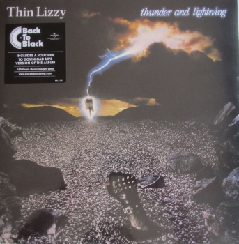 Thin Lizzy  Thunder And Lightning  2014 180 Gram Heavyweight  Vinyl LP Includes MP3 Download