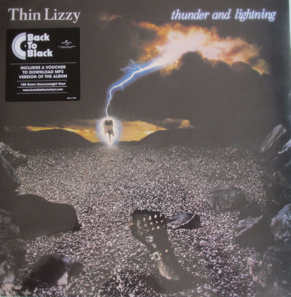 Thin Lizzy  Thunder And Lightning  2014180 Gram Heavyweight  Vinyl LP Inclu