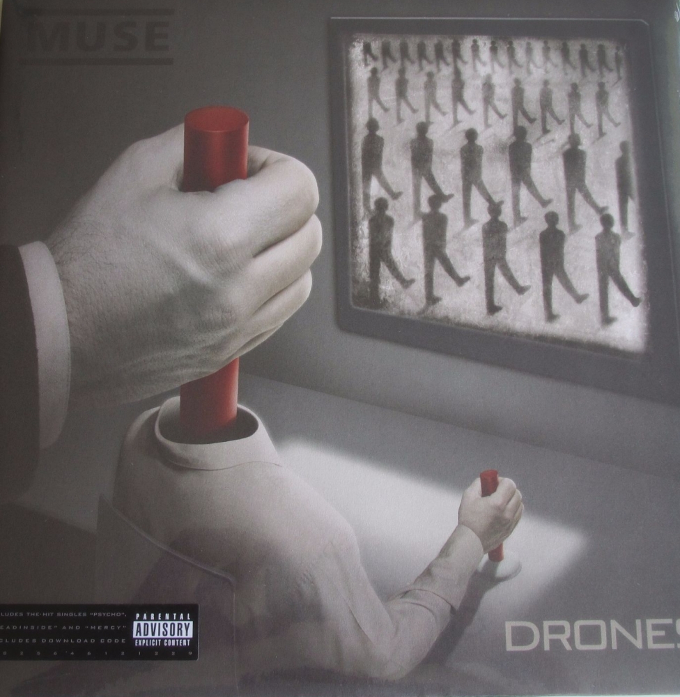 Muse     Drones       2015  Double Vinyl LP Includes  Download Code