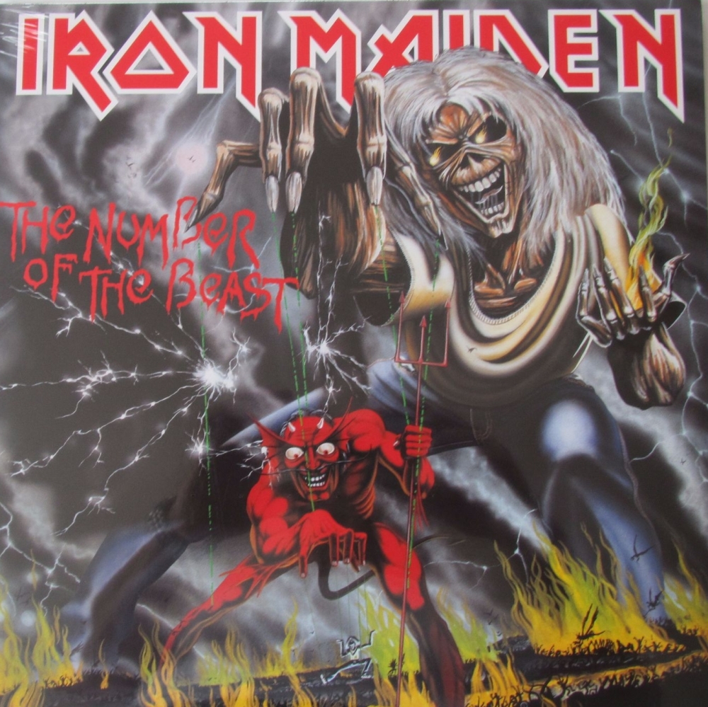 Iron Maiden   The Number Of The Beast     2014 Vinyl LP