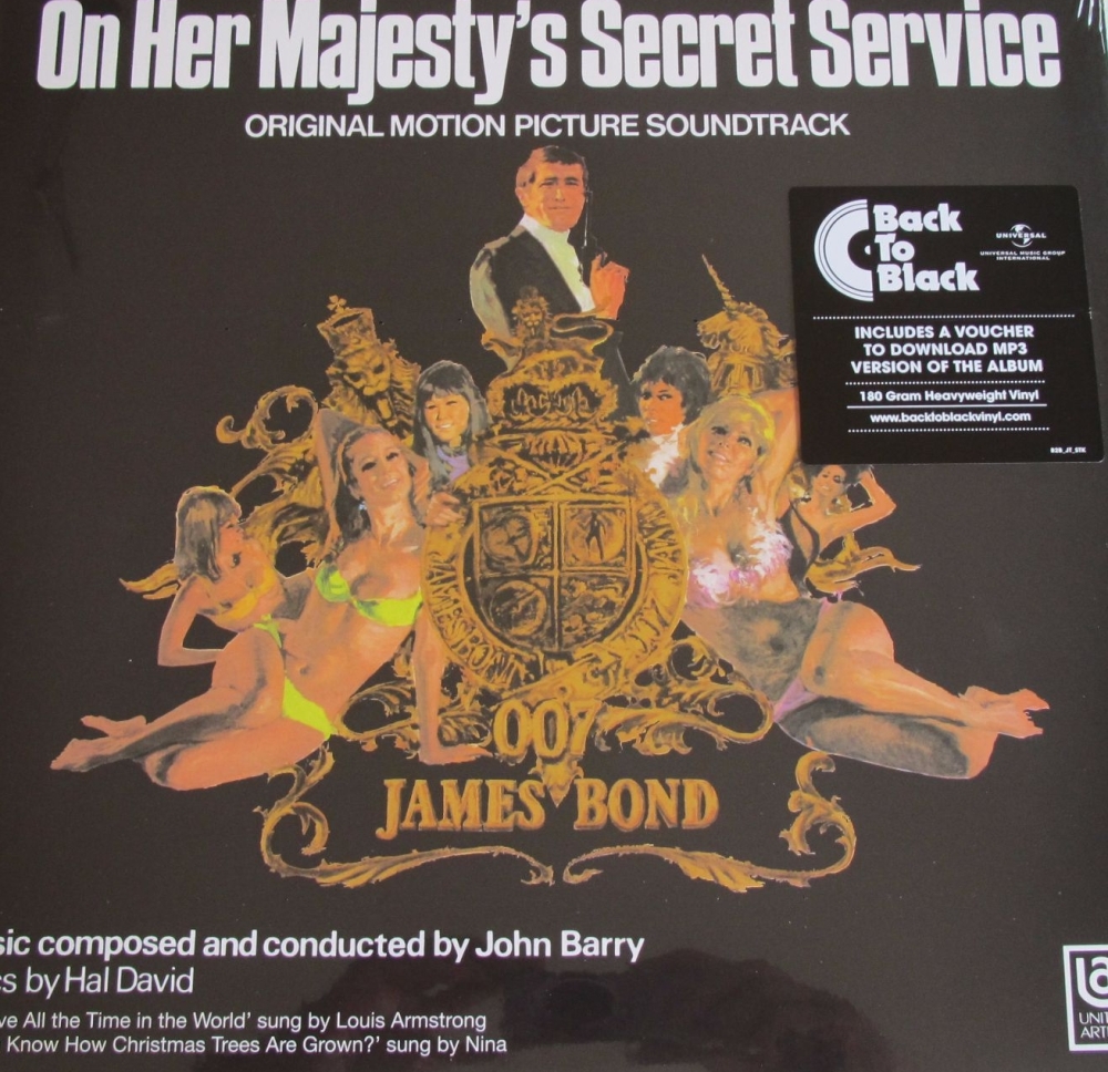 On Her Majesty's Secret Service  Original Soundtrack John Barry  2015 180 G