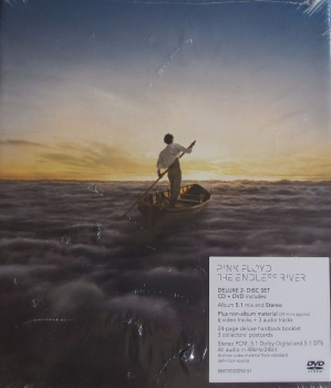 Pink Floyd  The Endless River  Deluxe 2-Disc Set CD+DVD +24 Page Hardback Booklet