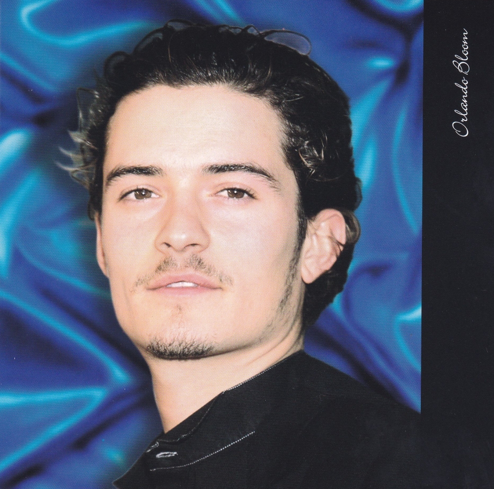 Orlando Bloom  greeting Card With Bookmark 
