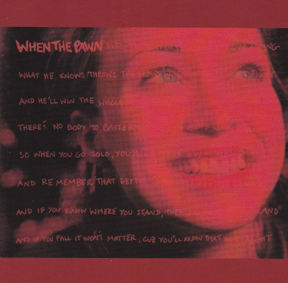Fiona Apple        When The Pawn        1999 CD