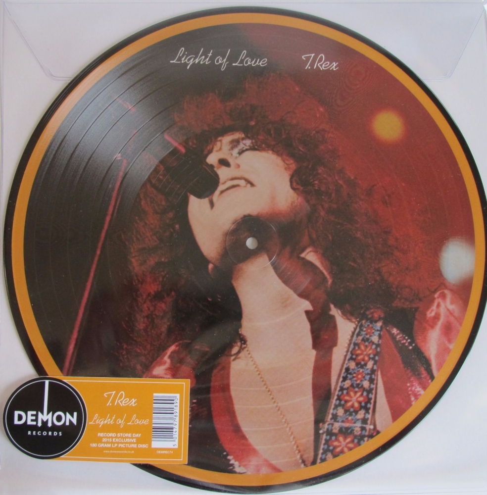 T.Rex       Light Of Love  Picture Disc    2015 Record Store Day Exclusive 