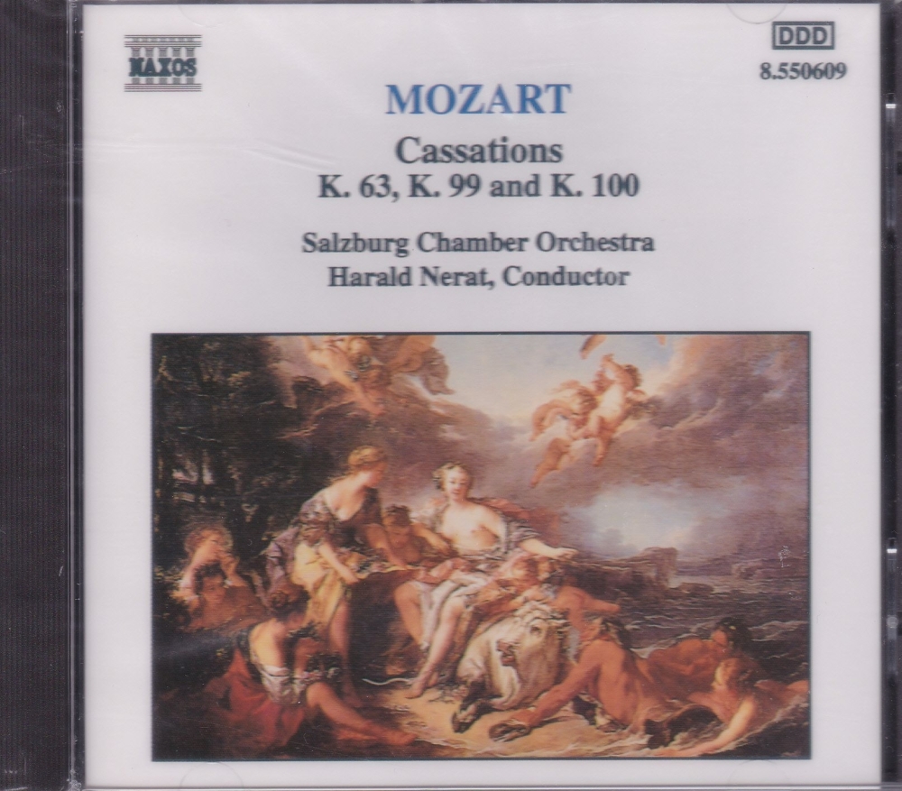 Mozart   Cassations  K.63, K.99 And K.100     1992 CD