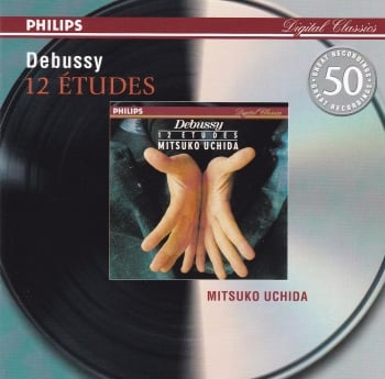Debussy     12 Etudes     Mitsuko Uchida     2001 CD 